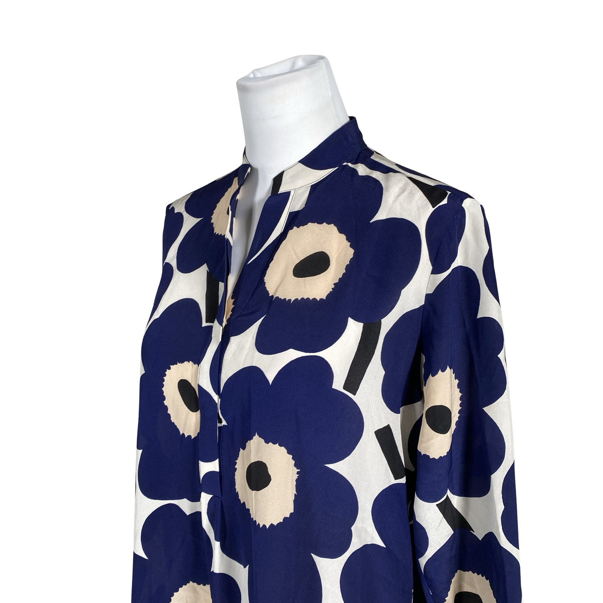 Unisex Marimekko - Schiffon tunic, size 36 - Blue (2)