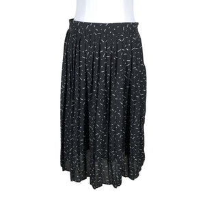 Unisex Nanso - Pleated skirt, size 38 - Black (1)