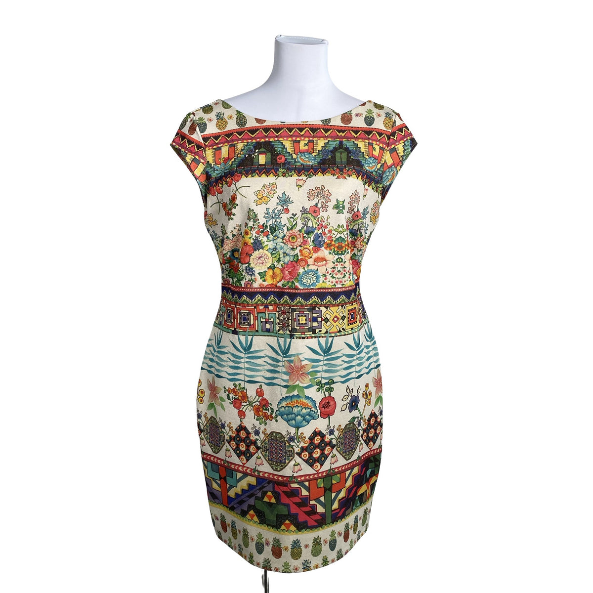 Unisex Desigual - Tricot dress, size 38 - Beige (1)