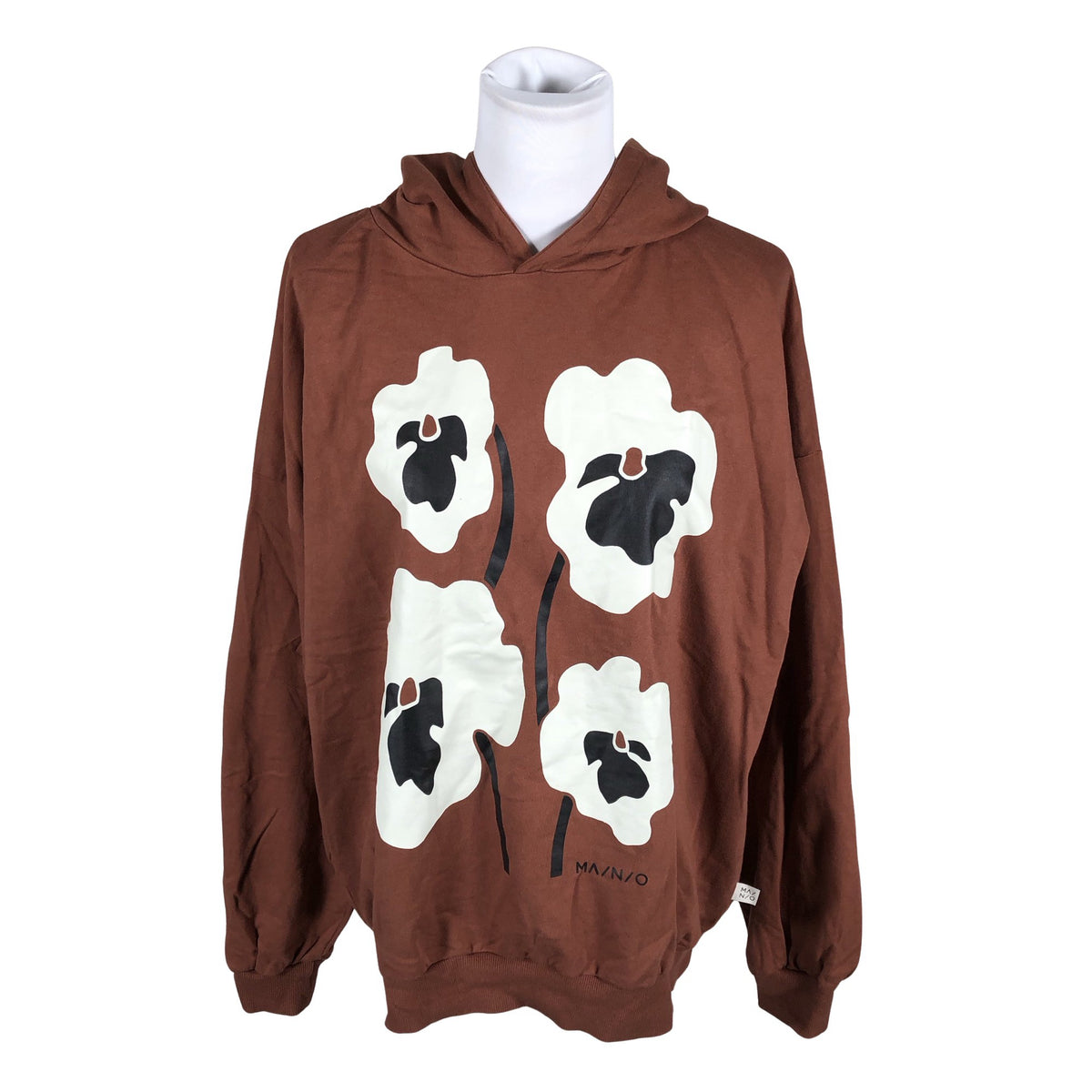 Unisex Mainio - Hoodie, size 36 - Brown (1)