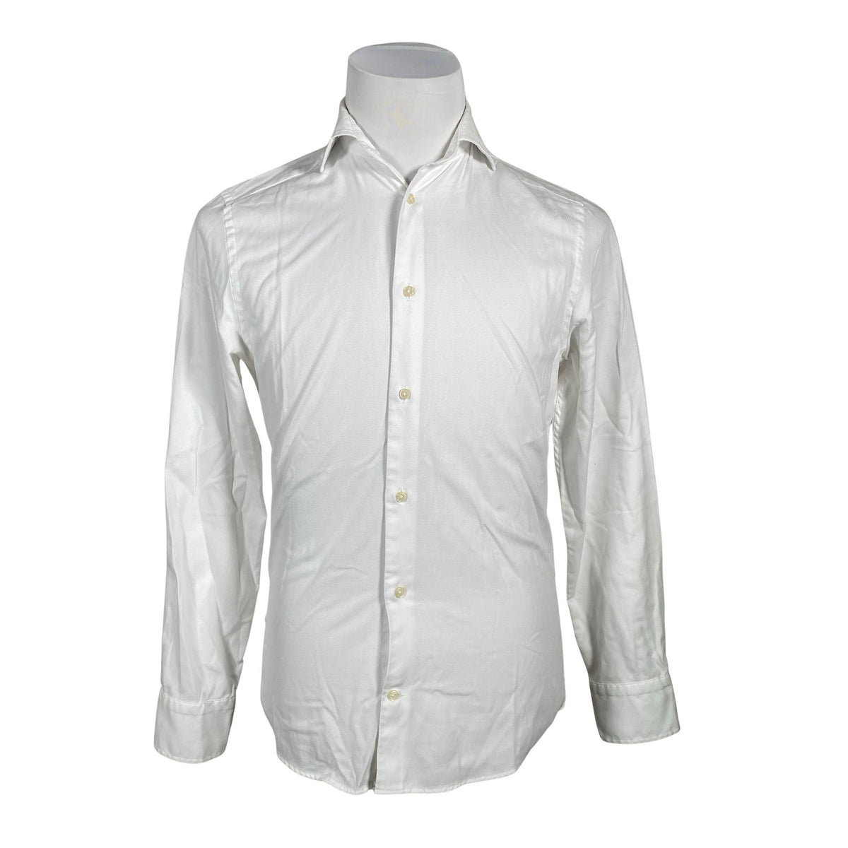 Unisex Riley - Collared shirt, size S - White (1)
