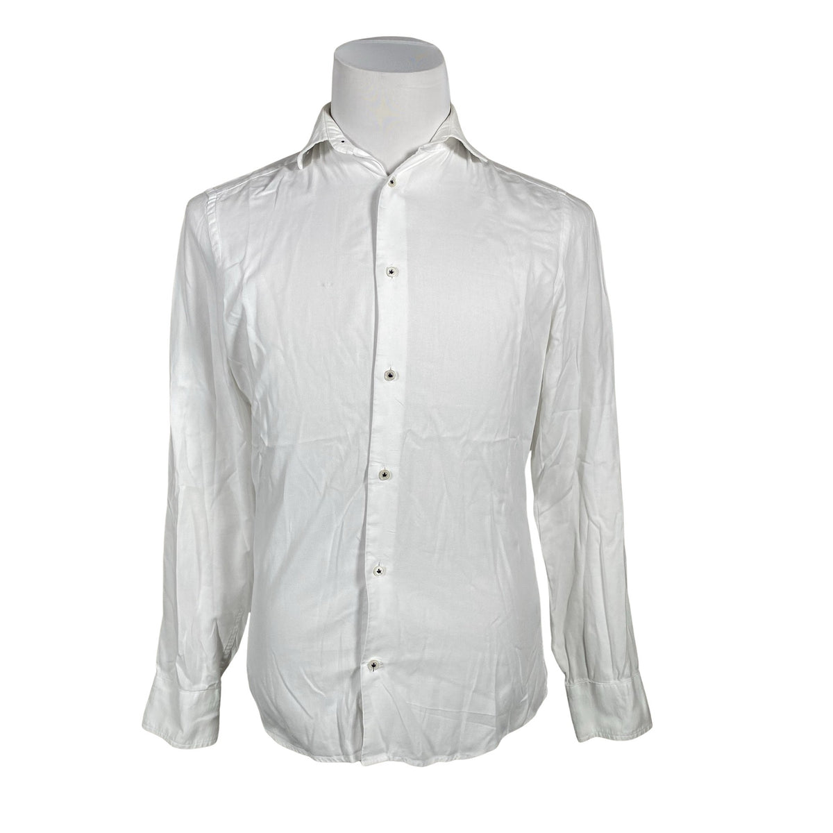 Unisex Riley - Collared shirt, size S - White (1)