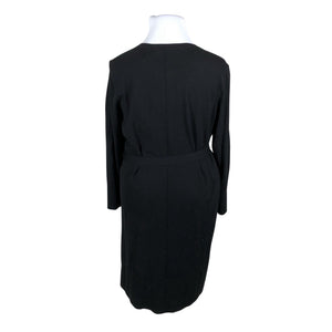 Unisex Luisa Cerano - Knit dress, size 44 - Black (2)