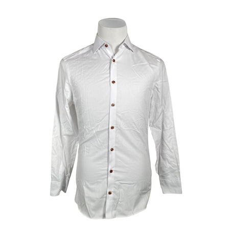 Unisex Charles Tyrwhitt - Collared shirt, size S - White ()