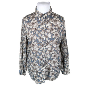 Unisex Marc O'Polo - Collared shirt, size 42 - Gray (1)