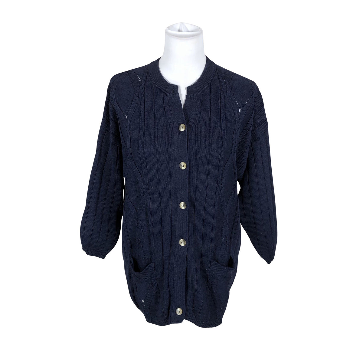 Unisex Busnel - Cardigan, size 40 - Blue (1)