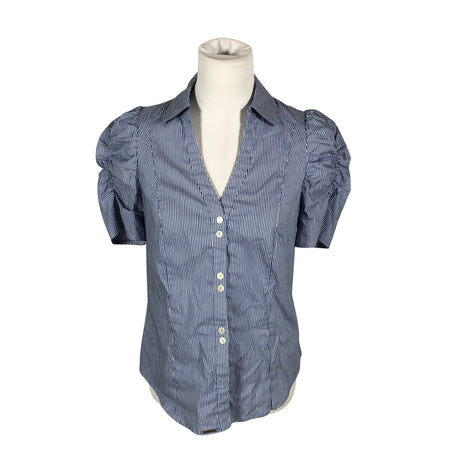 Unisex Elton - Short-sleeved blouse, size 38 - Blue ()