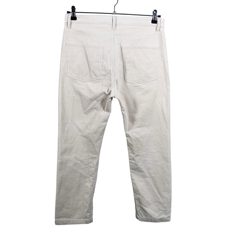 Unisex Part two - Velvet pants, size 40 - Natural white (2)