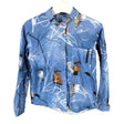 Unisex Vimma - Collared shirt, size 104 - 110 - Light blue ()
