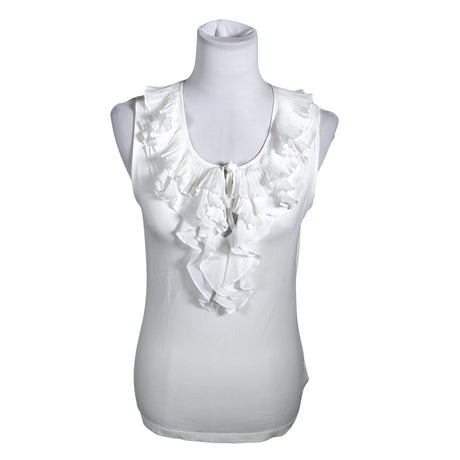 Unisex Lauren Ralph Lauren - Tricot tank top, size 38 - White ()