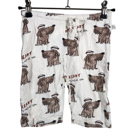 Unisex Mainio - Tricot shorts, size 122 - 128 - Natural white ()