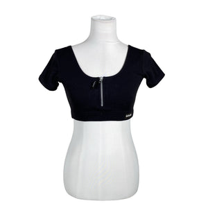 Unisex David - Sports shirt, short sleeve, size 38 - Black (1)