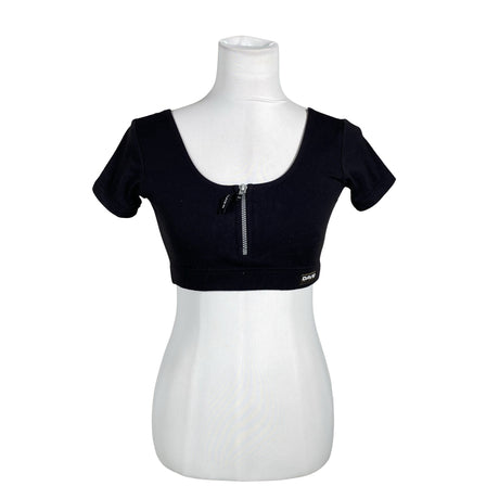 Unisex David - Sports shirt, short sleeve, size 38 - Black ()