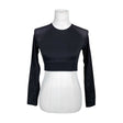 Unisex Ivy Park - Sports shirt, long sleeve, size 38 - Black ()