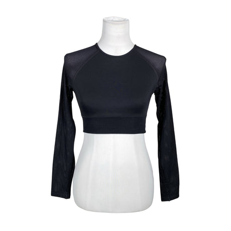 Unisex Ivy Park - Sports shirt, long sleeve, size 38 - Black ()