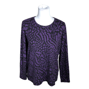 Unisex Lea H - Tricot shirt, size 40 - Violet (1)