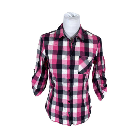 Unisex Lindex - Collared shirt, size 40 - Pink ()