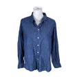 Unisex Part two - Collared shirt, size 40 - Blue ()