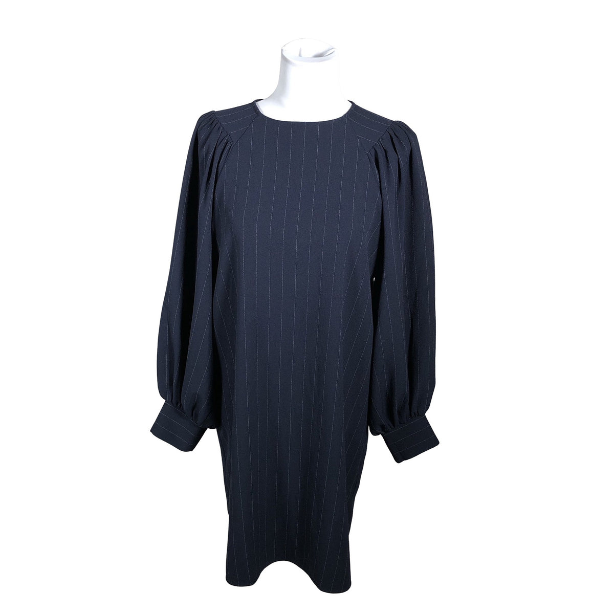 Unisex Ganni - Schiffon dress, size 38 - Blue (1)