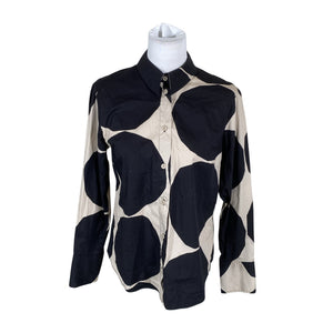 Unisex Marimekko - Collared shirt, size 40 - Beige (1)