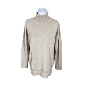 Unisex Alpa - Knit tunic, size 38 - Beige (1)