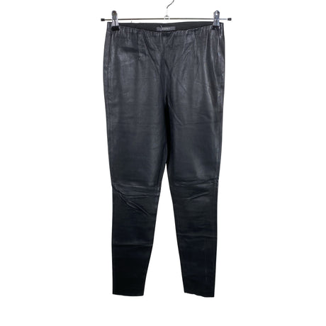 Unisex Esprit - Leather pants, size 38 - Black ()