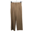 Unisex Uniqlo - Straight leg trousers, size 46 - Brown ()