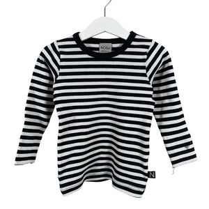 Unisex NOSH - Tricot shirt, size 98 - 104 - Black (1)