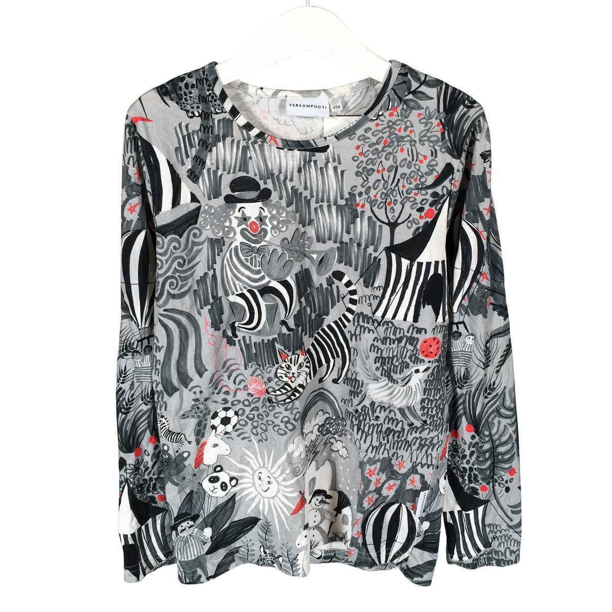 Unisex Versonpuoti - Tricot shirt, size 134 - 140 - Gray (1)