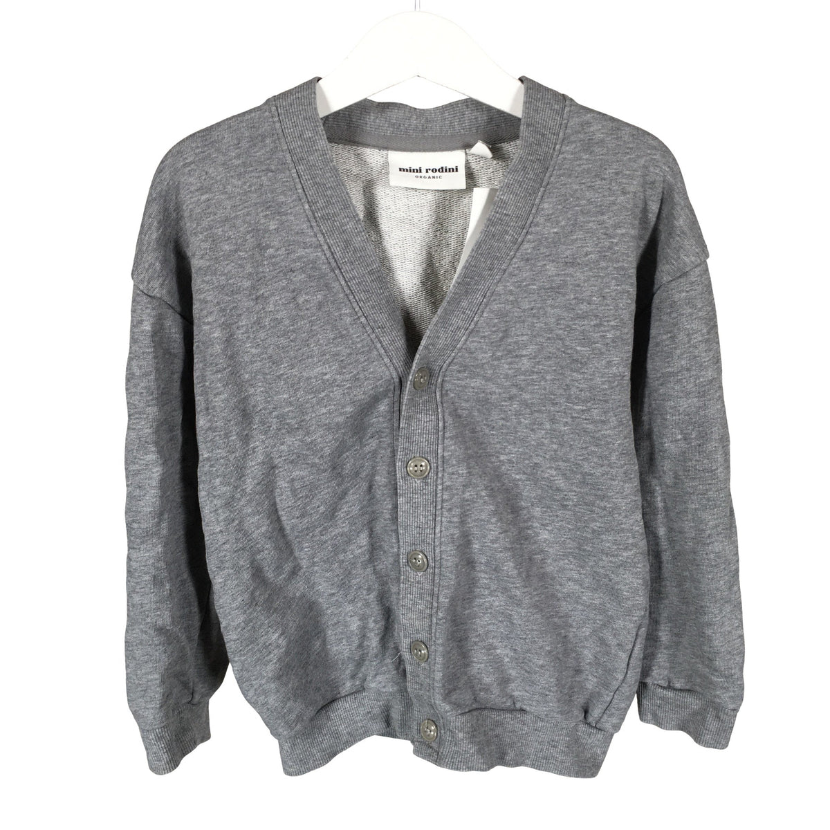Unisex Mini Rodini - Sweatshirt, size 116 - 122 - Gray (1)