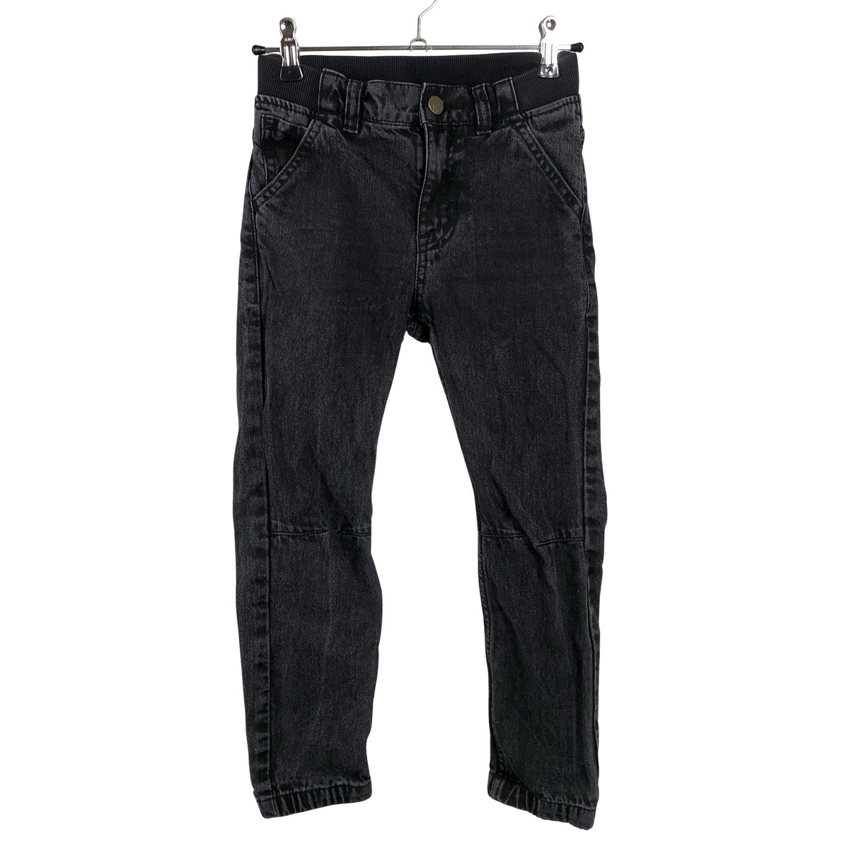 Unisex Polarn O. Pyret - Jeans, size 116 - 122 - Gray (1)