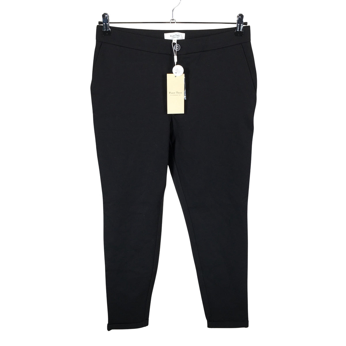 Unisex Part two - Tricot pants, size 38 - Black (1)