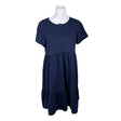 Unisex Fransa - Tricot dress, size 38 - Blue ()