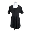 Unisex Aubin & Wills - Schiffon dress, size 38 - Black ()