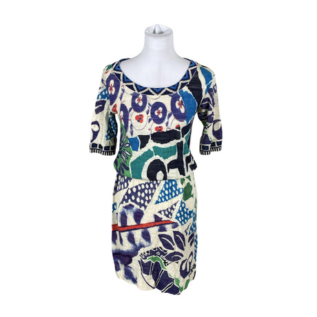 Unisex Diane von Furstenberg - Knit dress, size 38 - Natural white ()