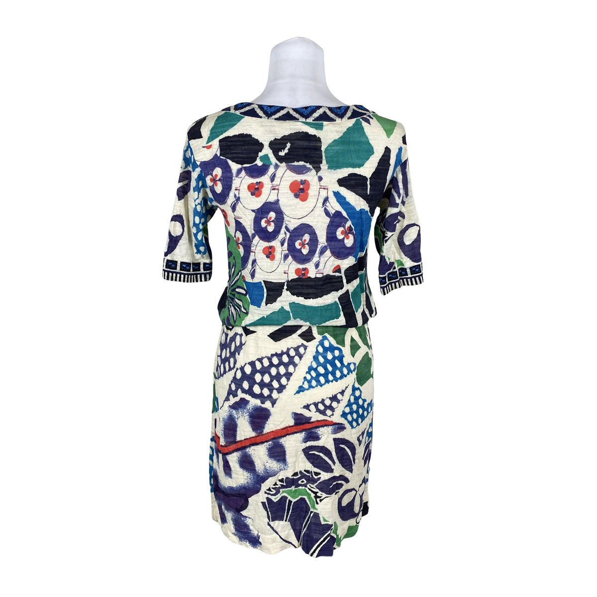 Unisex Diane von Furstenberg - Knit dress, size 38 - Natural white (2)