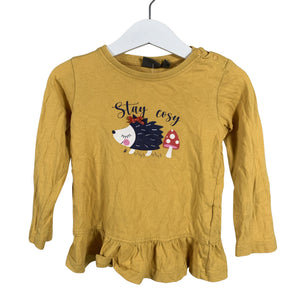 Unisex Kitzberg - Tricot shirt, size 80 - 86 - Yellow (1)