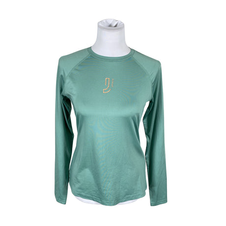 Unisex Johaug - Sports shirt, long sleeve, size 38 - Green ()