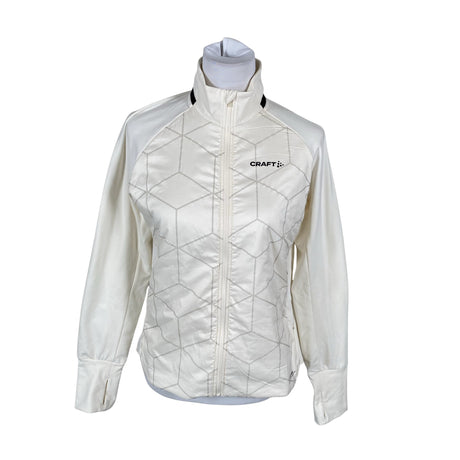 Unisex Craft - Sports jacket, size 38 - Natural white ()