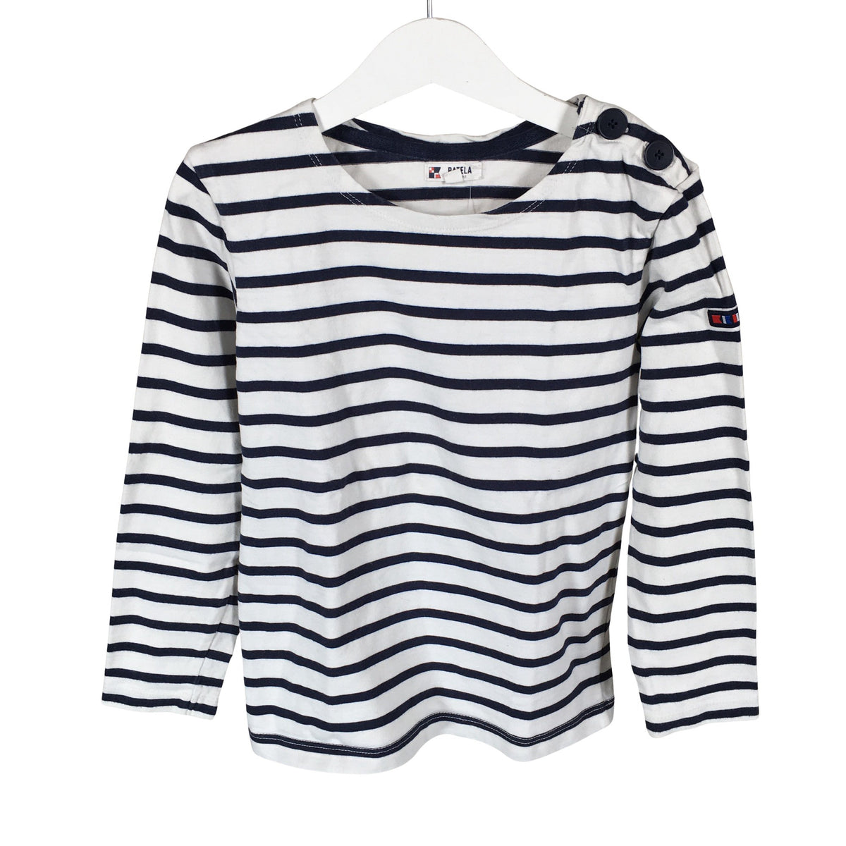 Unisex Batela - Tricot shirt, size 110 - 116 - White (1)