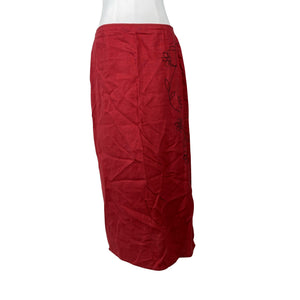 Unisex Jackpot - Fabric skirt, size 40 - Red (1)