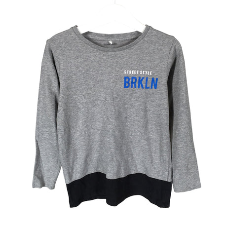 Unisex Name It - Thermal shirt, size 110 - 116 - Gray ()