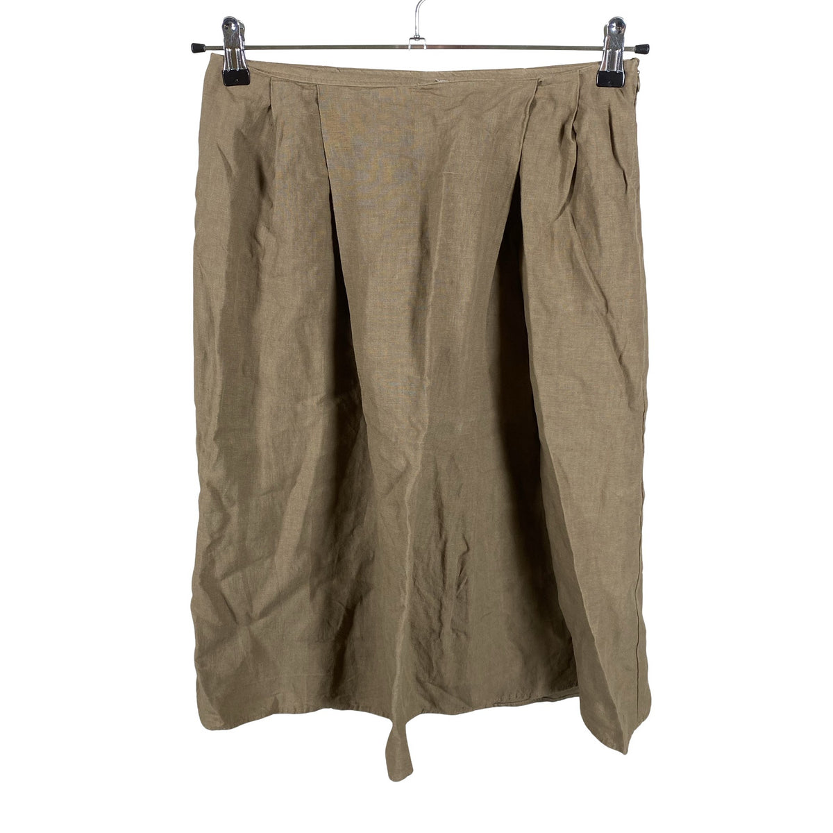 Unisex Benetton - Fabric skirt, size 34 - Brown (1)