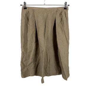 Unisex Benetton - Fabric skirt, size 34 - Brown (1)