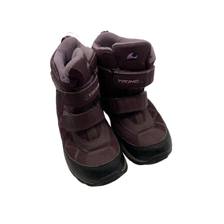 Unisex Viking - Winter shoes, size 31 - Wine red (2)
