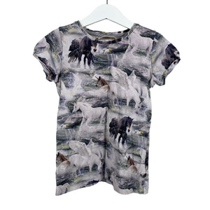 Unisex Molo Kids - T-shirt, size 116 - 122 - Gray (1)