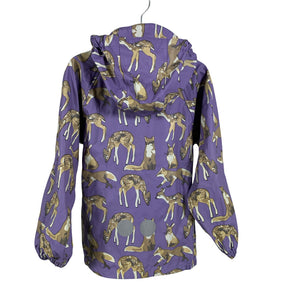 Unisex Jonathan - Rain jacket, size 110 - 116 - Violet (2)