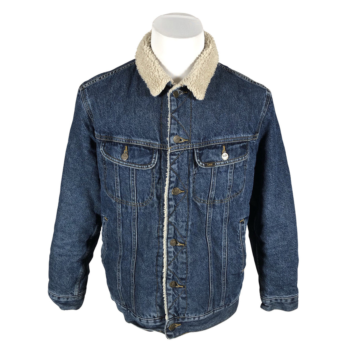Unisex Lee - Denim jacket, size L - Blue (1)