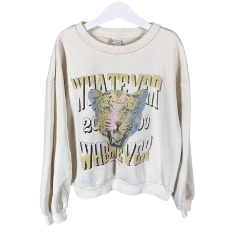 Unisex Lindex - Sweatshirt, size 146 - 152 - Natural white ()