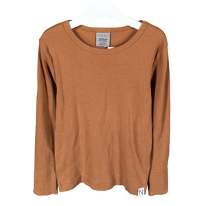 Unisex NOSH - Tricot shirt, size 134 - 140 - Brown (1)